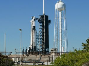 A SpaceX Falcon 9 rocket