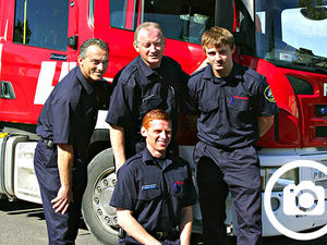 Supporting image for story: Shropshire rescuers do their bit for victims