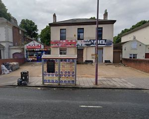 The site of 042 Bar and Restaurant in Soho Hill, Birmingham in June 2024. Taken from Google Street View.
