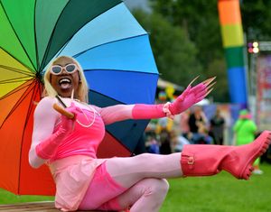 Dudley's Drag Queen of Dance Hall Candy Campbell