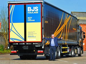 Supporting image for story: Haulage firm supports Ukraine while Peaky Blinders night raises further funds