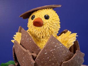Supporting image for story: Cadbury World crafts giant chocolate chick to mark Easter weekend