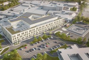 Artist's impressions of how Royal Shrewsbury Hospital could look.