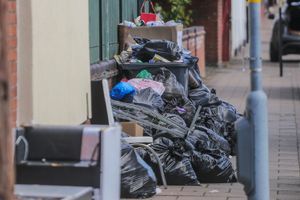 Rubbish in the Wills Street area of Lozells, Birmingham on September 9 2025.