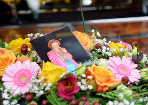 The funeral was held at St Mary's Church in Cannock