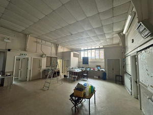 Inside Greenfields Methodist Church in Shrewsbury.