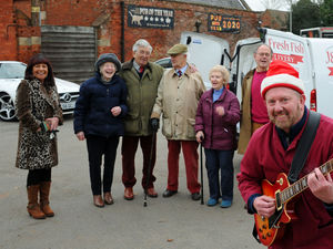 Supporting image for story: Fishmonger John sings for his supper