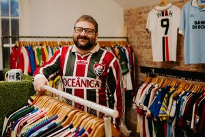 Shaun Owen of The 12th Man Retro, pictured last year. Photo: Jamie Ricketts