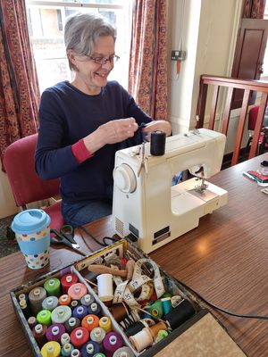 Zarena Allan, a sewing fixpert, breathes new life into old clothes
