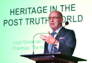 Loyd Grossman in Ironbridge at Enginuity