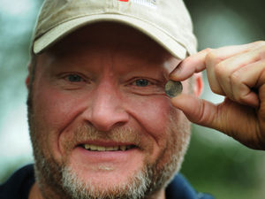 Supporting image for story: Pennies from heaven: Preacher unearths Anglo-Saxon coin hoard in Shropshire