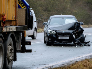 Supporting image for story: Three-vehicle smash leads to long delays on major Shropshire route