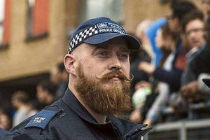 Supporting image for story: Ello, ello, ello, what's going on with the beards then officers?