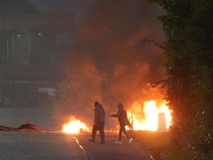 Supporting image for story: Petrol bombs thrown at police during fifth night of Northern Ireland disorder