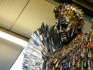 Supporting image for story: Knife angel could have home in Shropshire