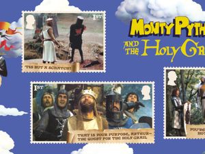 Supporting image for story: Tis but a stamp: Royal Mail set celebrates Monty Python favourite scenes