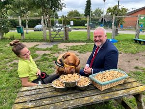 Supporting image for story: Metro Bank Wolverhampton donates 180 boxes of treats to Birmingham Dogs Home
