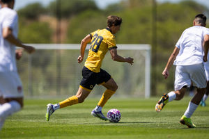 Fer Lopez in Wolves' training game against Santa Clara (Picture: Wolves)