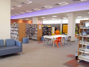 brierley hill library interior