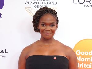 Supporting image for story: Oti Mabuse announces she is expecting her first child with husband Marius Iepure