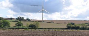 Shropshire and Telford Community Energy has submitted plans to have a wind turbine at Conery Farm, near Bishop\'s Castle. Picture: The Energy Workshop