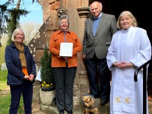 Supporting image for story: Church near Bridgnorth receives eco award