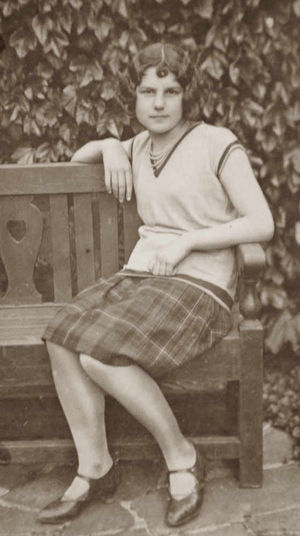 Dora when she was fourteen
