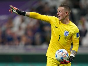 Supporting image for story: England goalkeeper Jordan Pickford relishing ‘tough game’ against Wales