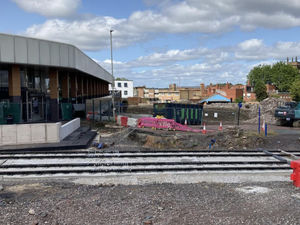 Work on the new Dudley bus station