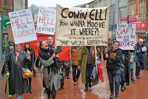 The protesters hope that the museum will stay in the current location