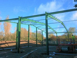 Supporting image for story: Calibre starts work on steel firm's new base