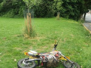 Supporting image for story: Dudley police seize illegal bike from two children in latest successful operation against off-road riders