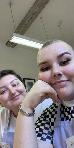 Gina and Charlie. Photo: Teenage Cancer Trust