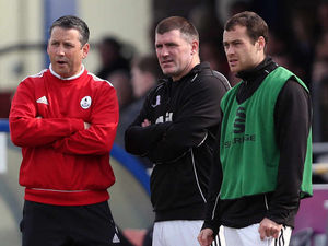 Supporting image for story: AFC Telford look for a coach as Alan Moogan leaves