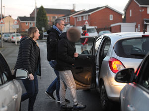 Officers arrest a man who has been wanted for two years after failing to turn up in court