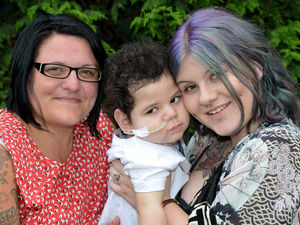 Supporting image for story: Mother's wedding wish for dying son