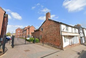 Unicorn Court off Stafford Street, Market Drayton. Photo: Google