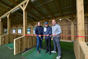 The new range will allow people to practice in all weather