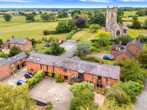 Supporting image for story: Beautiful Shropshire barn conversion with an indoor swimming pool, separate annexe and outbuildings hits the market