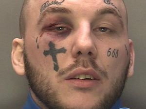 Supporting image for story: Seven of the newest faces added to West Midlands' most wanted suspect list - including one with '666' tattooed on his face