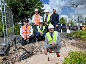 Supporting image for story: Work progressing for monument to honour Dudley's Covid heroes
