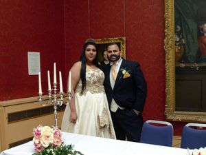 Supporting image for story: Couple become first to tie the knot at Wolverhampton Art Gallery