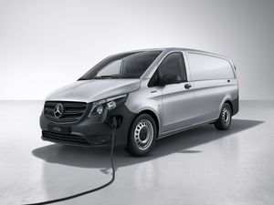 Supporting image for story: Mercedes and Rivian to collaborate on electric van production