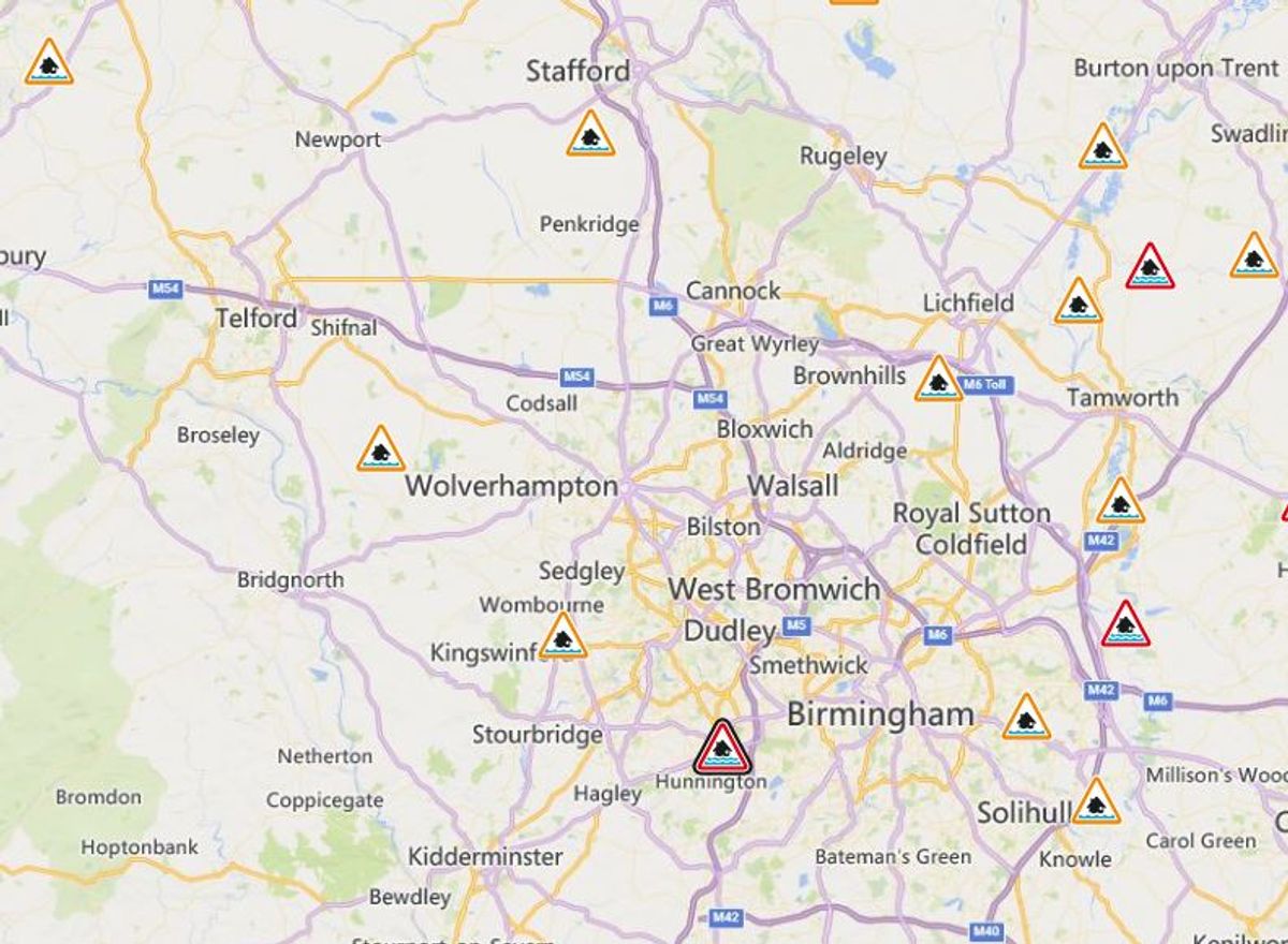 Black Country flood alerts today: Areas affected across Midlands as rivers stay high