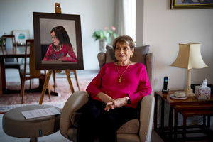 Holocaust survivor Annick Lever at her London home during an interview with the Press Association ahead of Holocaust Memorial Day. Picture date: Friday January 16, 2026. PA Photo. Photo credit should read: Jordan Pettitt/PA Wire