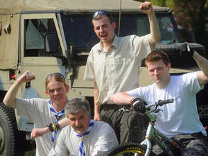 Supporting image for story: Scout troop's open day fails