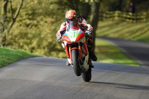 Brooks secured a top-six finish on a supertwin at Oliver's Mount. Picture: ottpix@btinternet.com 
