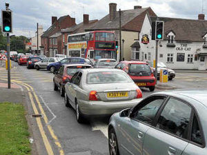 Supporting image for story: Roadworks lead to Wordsley tailbacks