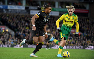 Adama Traore was the only one to trouble Norwich in the first half (AMA)