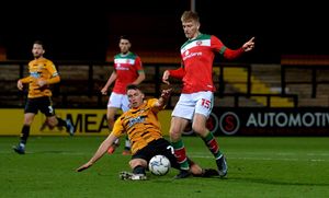 Kieran Phillips brought down for a penalty